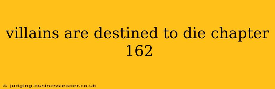 villains are destined to die chapter 162