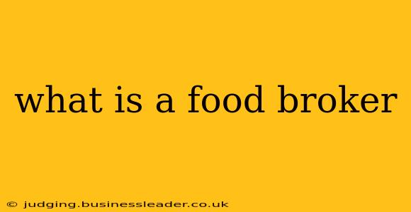 what is a food broker